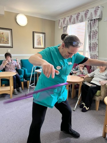 Carousel post from Lennox House Care Home.