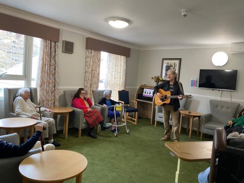 Carousel post from Lennox House Care Home.