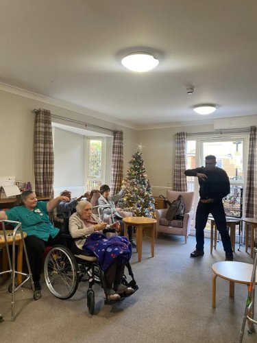 Carousel post from Lennox House Care Home.