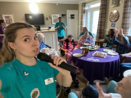 Carousel post from Lennox House Care Home.