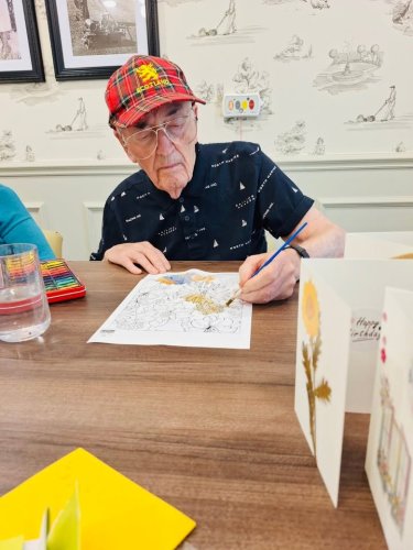 Carousel post from Cuttlebrook Hall Care Home.