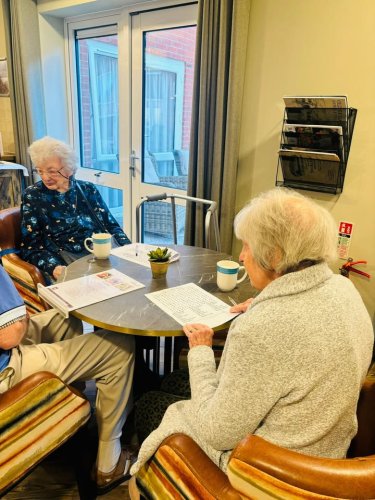 Carousel post from Cuttlebrook Hall Care Home.