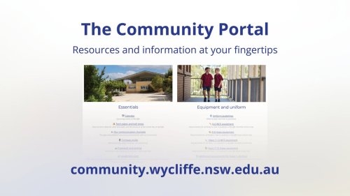 Photo post from Wycliffe Christian School.