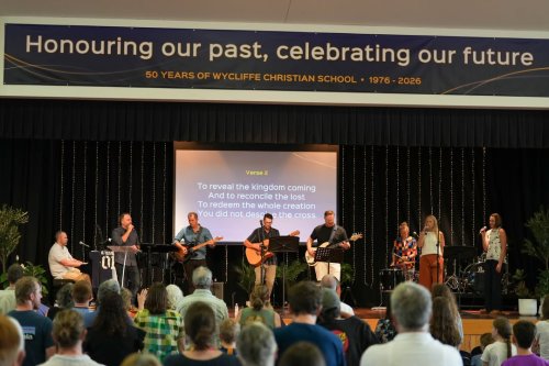 Carousel post from Wycliffe Christian School.