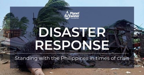 Photo post from Planet Water Foundation.