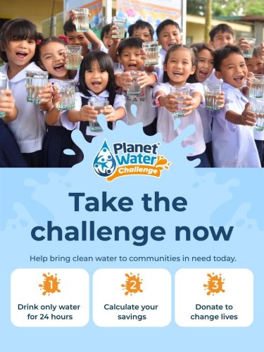 Photo post from Planet Water Foundation.