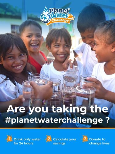 Photo post from Planet Water Foundation.