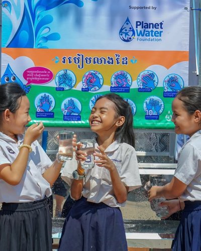 Photo post from Planet Water Foundation.