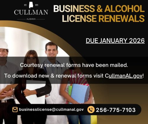 Photo post from City of Cullman - Government.