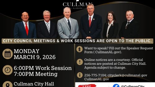 Video post from City of Cullman - Government.