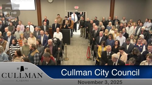 Video post from City of Cullman - Government.