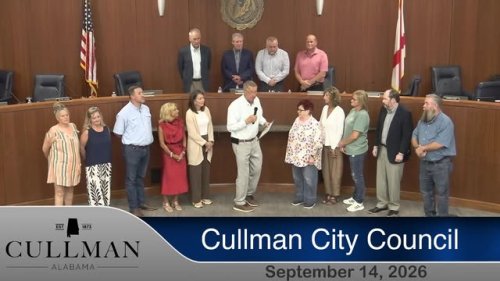 Video post from City of Cullman - Government.