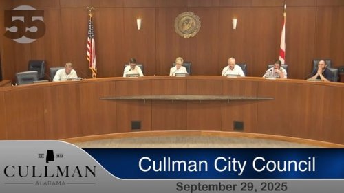 Video post from City of Cullman - Government.