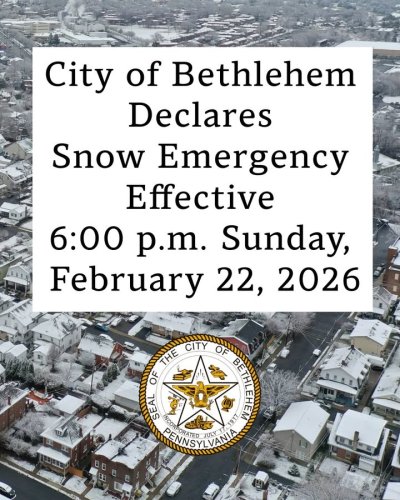 Carousel post from City of Bethlehem.