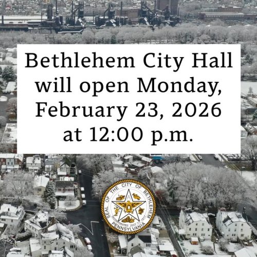 Photo post from City of Bethlehem.