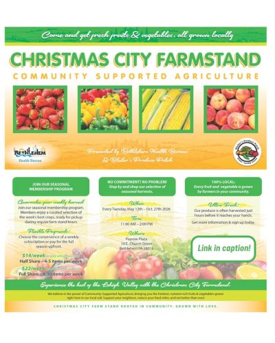 Photo post from City of Bethlehem.