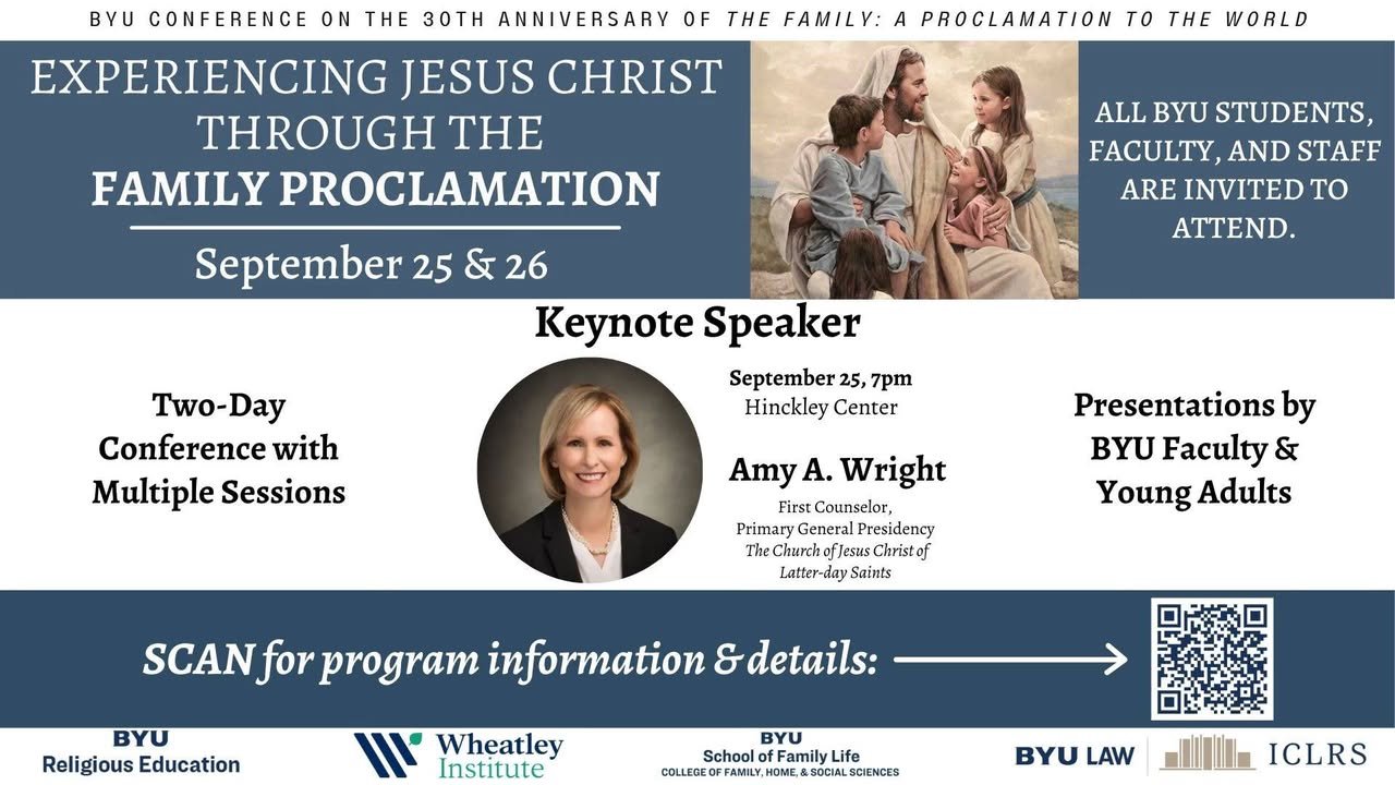 Photo post from BYU Religious Education.