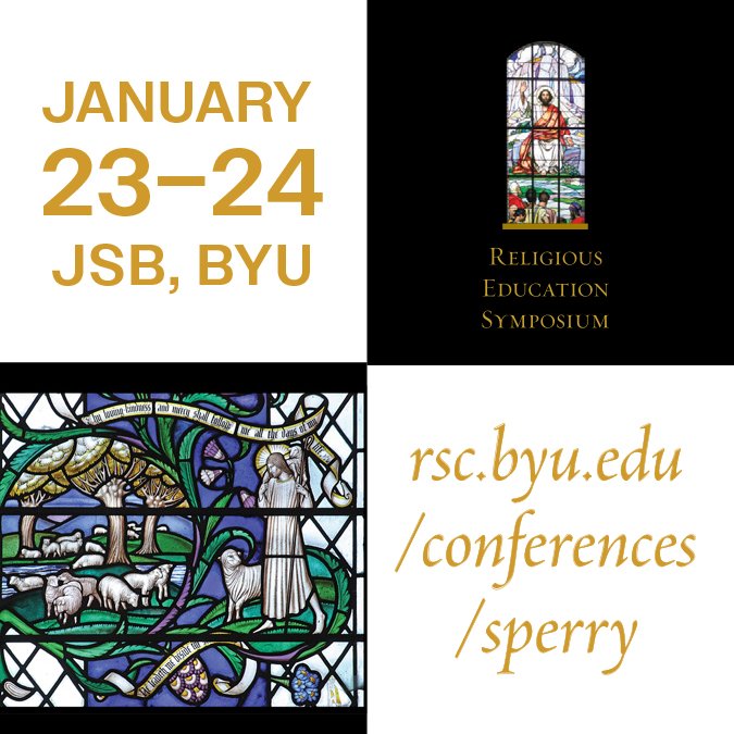 Photo post from BYU Religious Education.