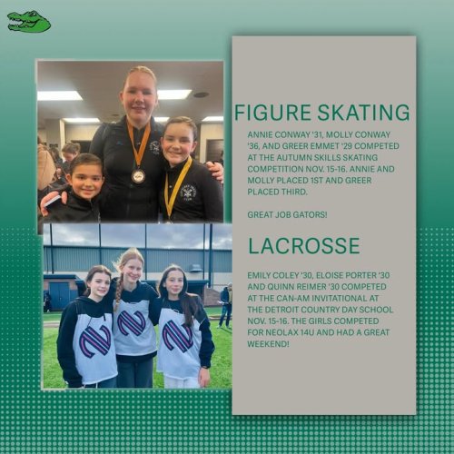 Photo post from Laurel School Athletics.