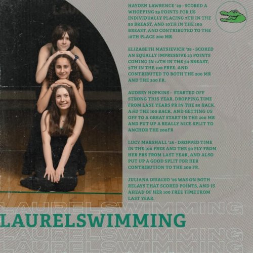 Photo post from Laurel School Athletics.