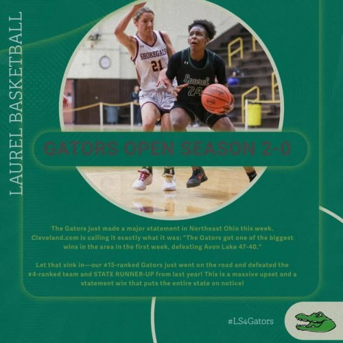 Photo post from Laurel School Athletics.