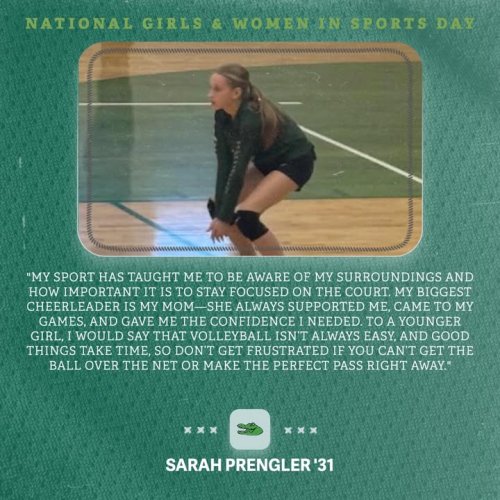 Carousel post from Laurel School Athletics.