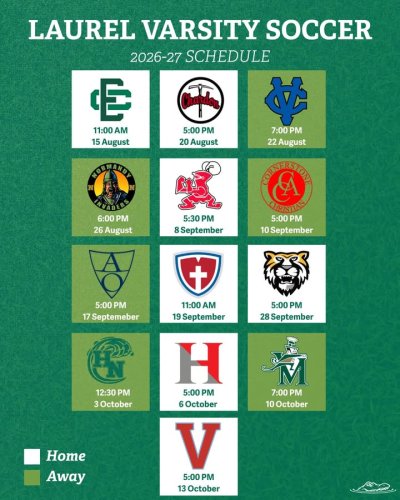 Photo post from Laurel School Athletics.