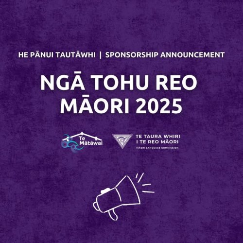 Photo post from Te Taura Whiri i te Reo Māori.