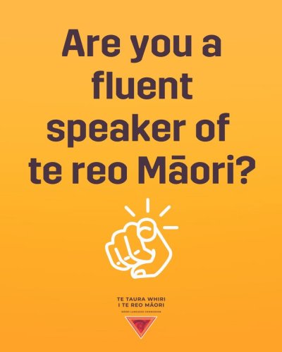 Carousel post from Te Taura Whiri i te Reo Māori.