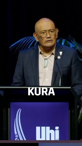 Video post from Te Taura Whiri i te Reo Māori.