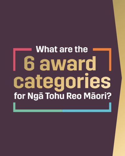 Carousel post from Te Taura Whiri i te Reo Māori.