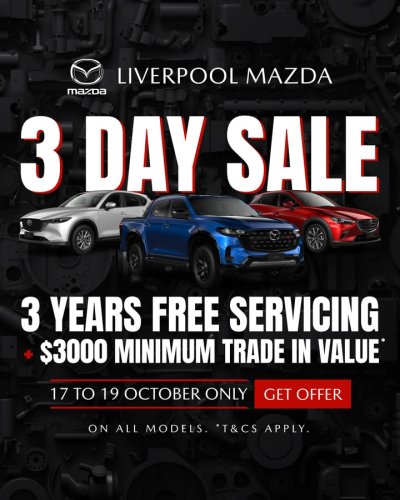 Photo post from Liverpool Mazda.