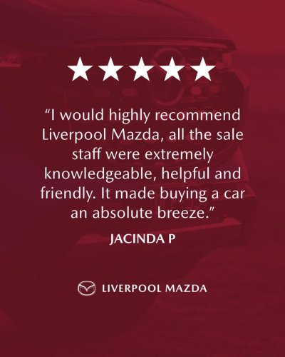Photo post from Liverpool Mazda.