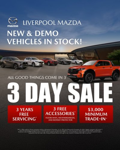 Photo post from Liverpool Mazda.