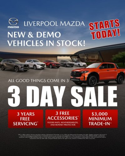 Photo post from Liverpool Mazda.