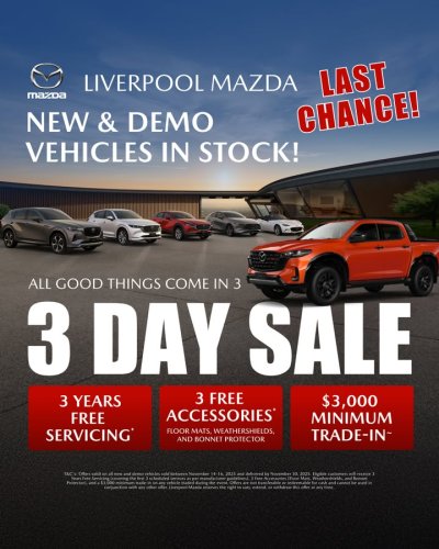 Photo post from Liverpool Mazda.