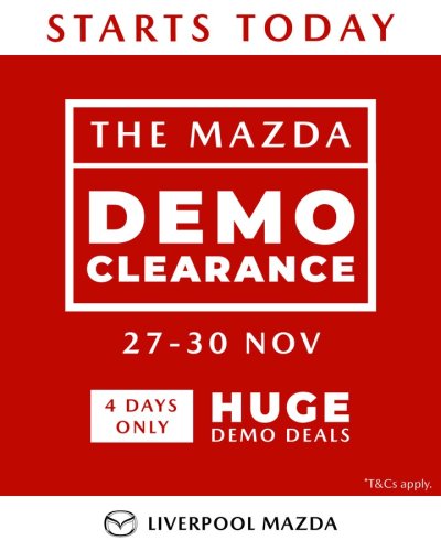 Photo post from Liverpool Mazda.