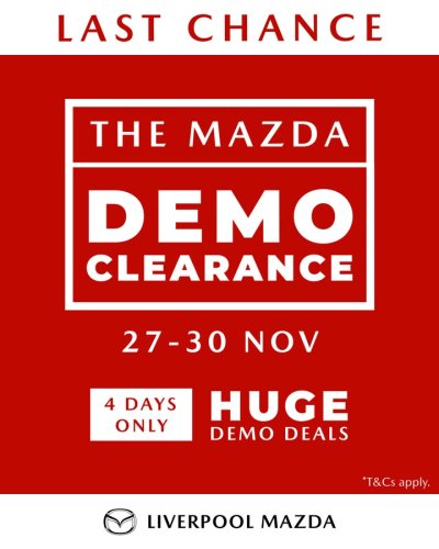 Photo post from Liverpool Mazda.