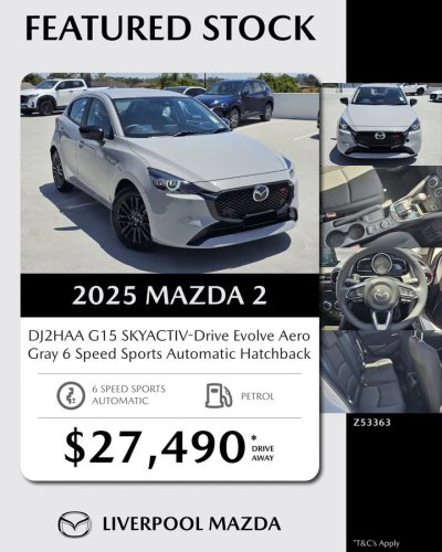 Photo post from Liverpool Mazda.