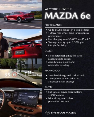 Photo post from Liverpool Mazda.