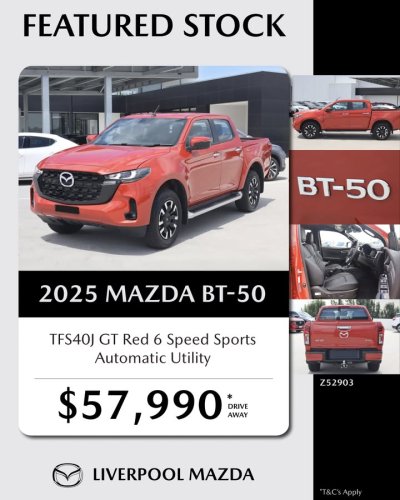 Photo post from Liverpool Mazda.