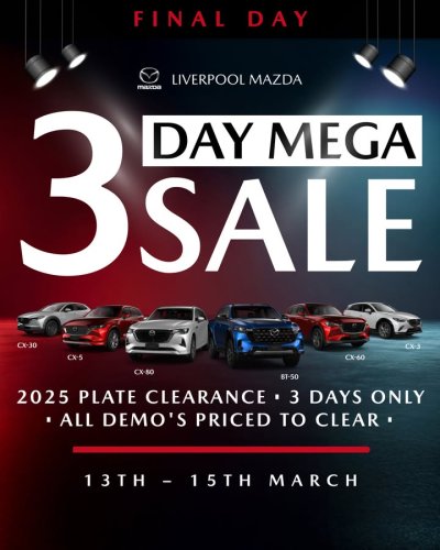 Photo post from Liverpool Mazda.