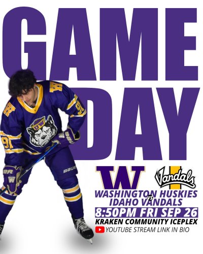 Photo post from uw_icehockey.
