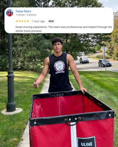 Carousel post from fivecollegemovers.