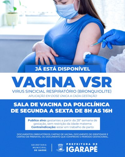 Photo post from prefeituradeigarape.