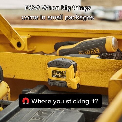 Photo post from dewalttough.