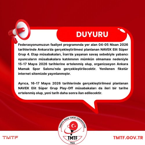 Photo post from turkiyemasatenisifederasyonu.
