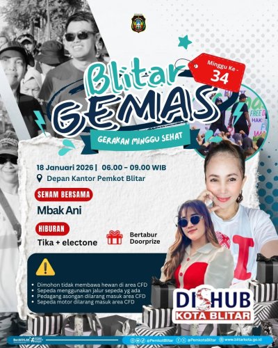 Photo post from pemkotblitar.