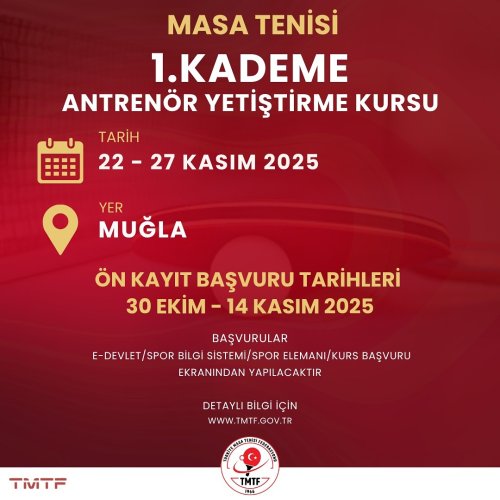 Photo post from turkiyemasatenisifederasyonu.