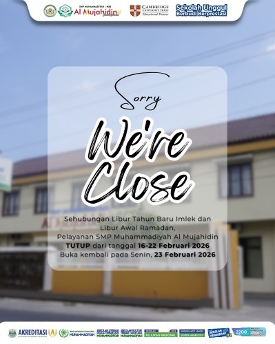 Photo post from smpmalmujahidin.